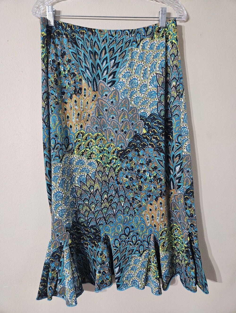 Vtg Hypnotized Boho Mermaid Skirt XL